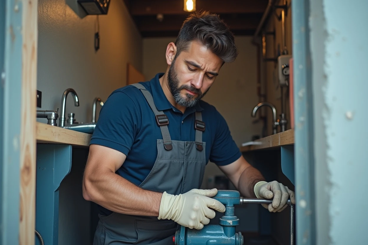 Inspección de desagüe y prueba de flujo
